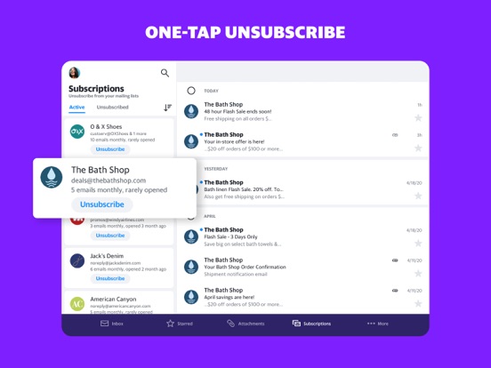 Yahoo Mail screenshot