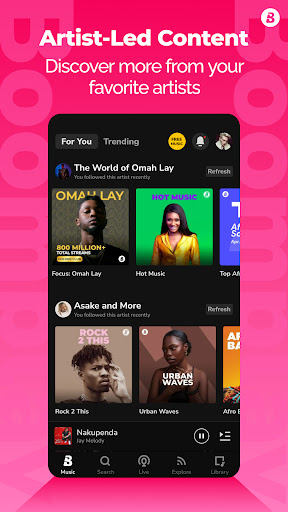 Boomplay: Music & Live Stream screenshot