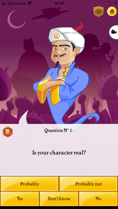Akinator screenshot