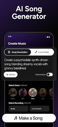 MyTunes : AI Music Generator screenshot
