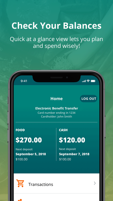 ConnectEBT screenshot