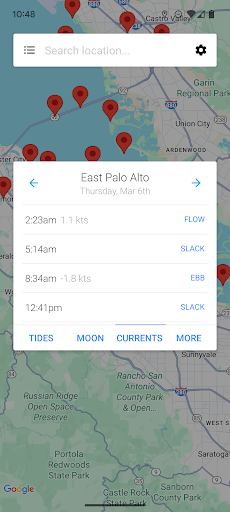 My Tide Times - Tables & Chart screenshot
