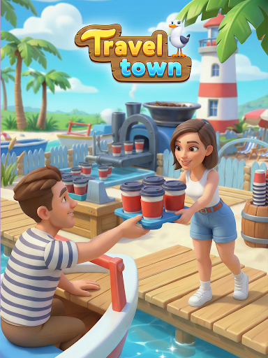 Travel Town - Merge Adventure screenshot