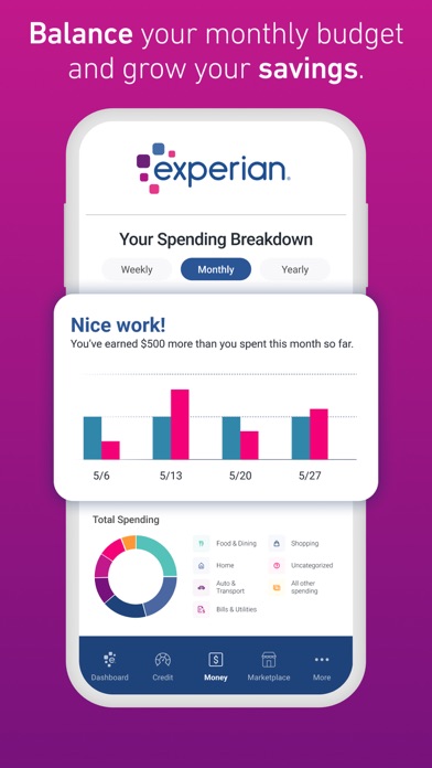 Experian screenshot