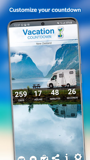 Vacation Countdown App screenshot