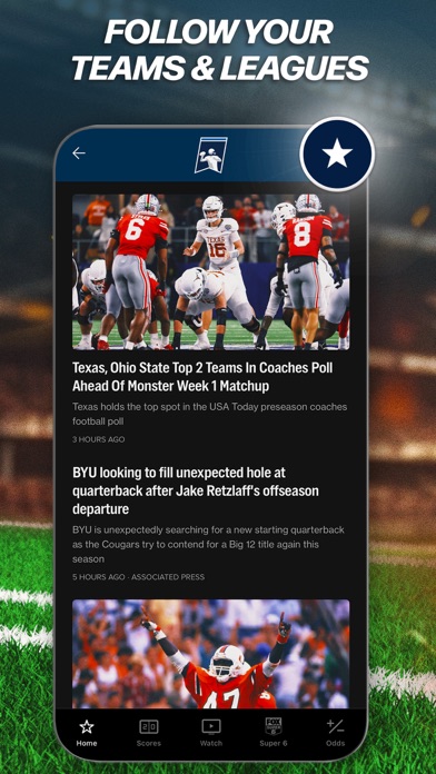 FOX Sports: Watch Live Games screenshot