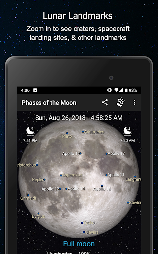 Phases of the Moon screenshot