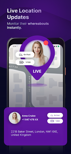 GPS Location Tracker Phone App screenshot