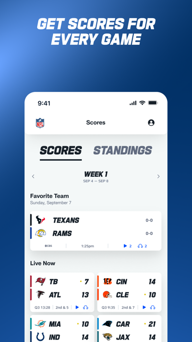 NFL screenshot