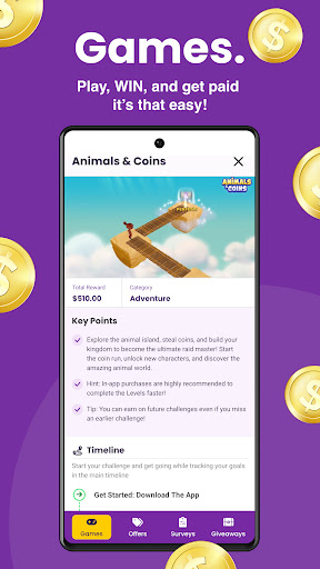 KashKick: Get paid to have fun screenshot