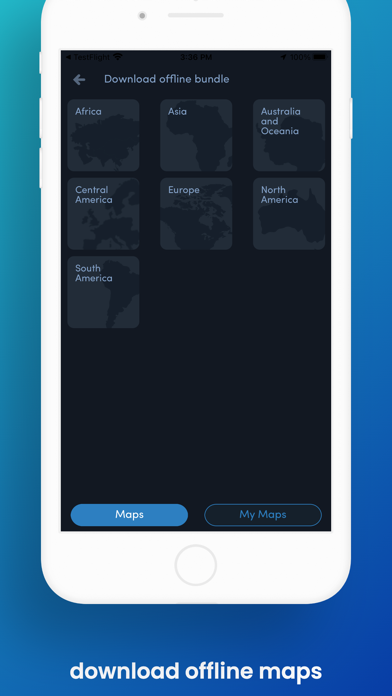 Offline Map Navigation screenshot