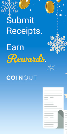 CoinOut Receipts & Rewards App screenshot