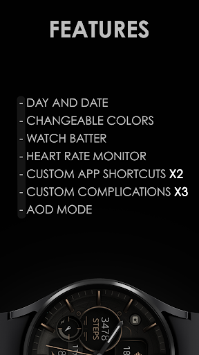 Dream 132 bronze watch face screenshot