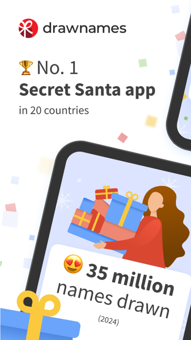 drawnames | Secret Santa app screenshot