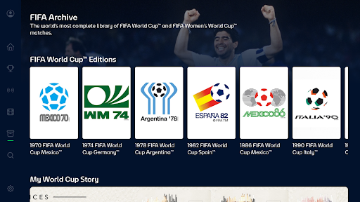 FIFA+ | Football streaming app screenshot
