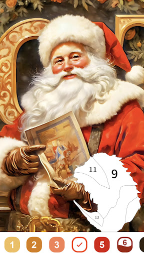 Christmas Color -Painting Book screenshot