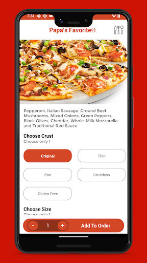 Papa Murphy’s Pizza screenshot