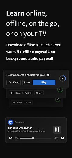 Coursera: Grow your career screenshot