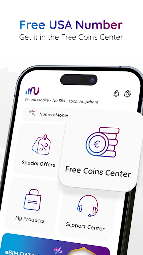 Numero: Travel eSIM & Numbers screenshot