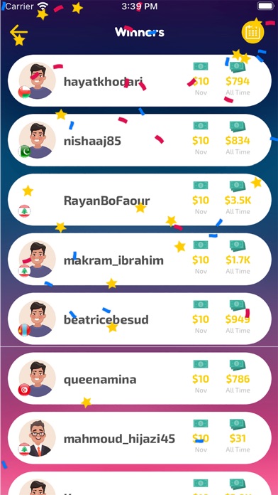 Play and Win-Win Cash Prizes! screenshot