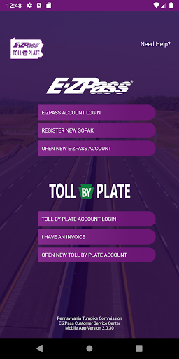 PA Toll Pay screenshot