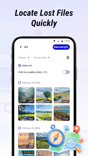 Photo Recover Deep screenshot
