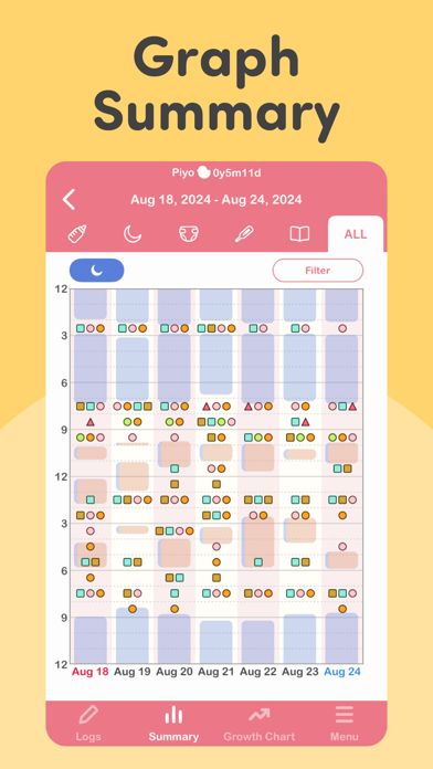 PiyoLog: Newborn Baby Tracker screenshot