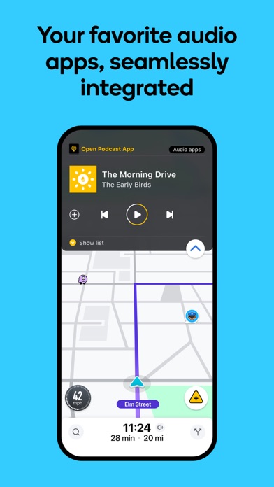 Waze Navigation & Live Traffic screenshot