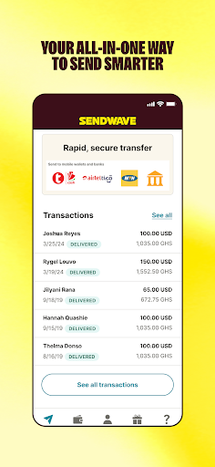 Sendwave—Send Money screenshot