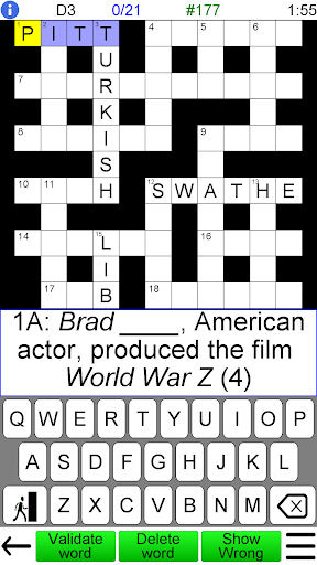Crossword Unlimited screenshot