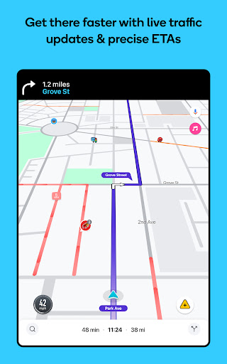 Waze Navigation & Live Traffic Screenshot 9
