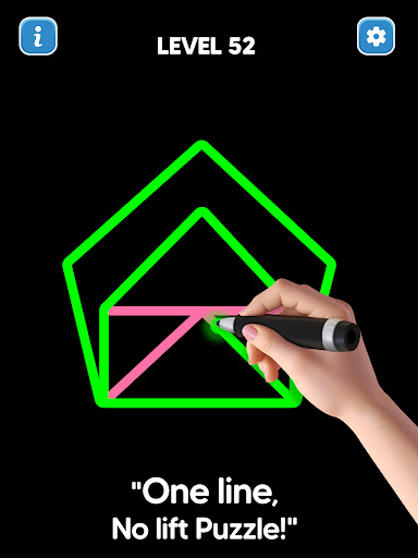 Line Drawing: No Lift Puzzle screenshot
