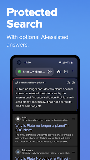 DuckDuckGo, Duck.ai, & VPN screenshot