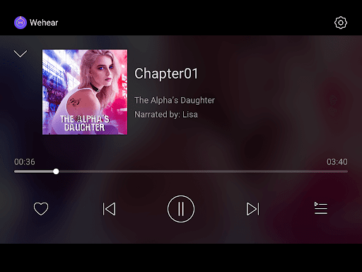Wehear - Audiobooks & Stories screenshot