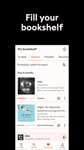 Storytel - Audiobooks & Books screenshot