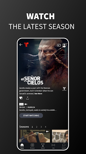 Telemundo: Series y TV en vivo screenshot