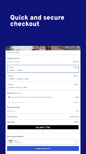 ParkWhiz -- Parking App screenshot