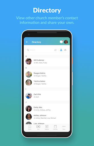 Church Center App screenshot
