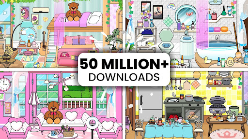 Tizi Princess Home Design Game screenshot