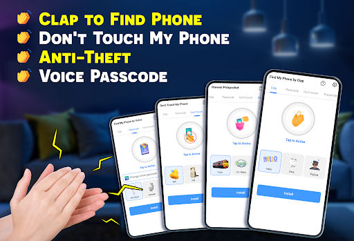 Find my Phone - Clap, Whistle screenshot