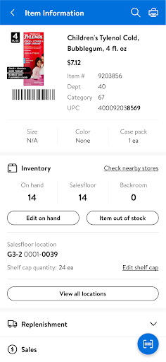 MyWalmart screenshot