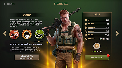 WWII Defense: RTS Army TD game screenshot