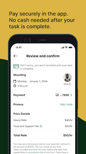 Taskrabbit - Handyman, Errands screenshot