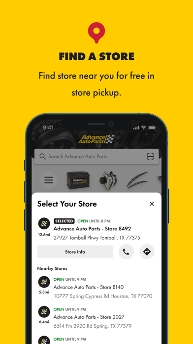 Advance Auto Parts screenshot