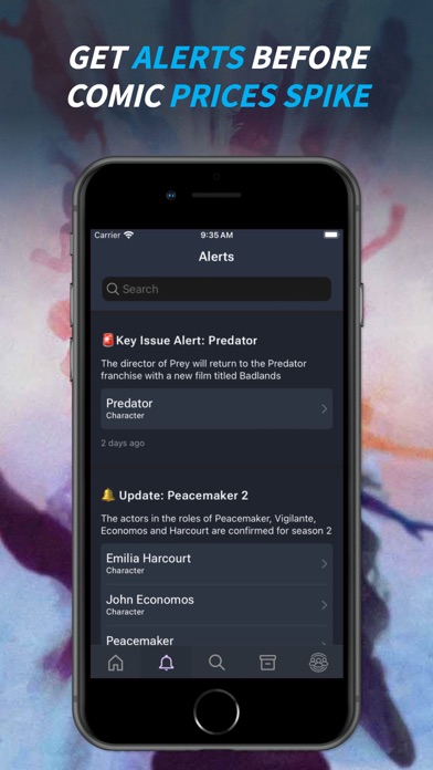 Key Collector Comics screenshot
