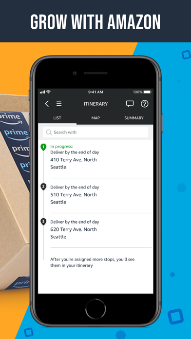 Amazon Flex screenshot