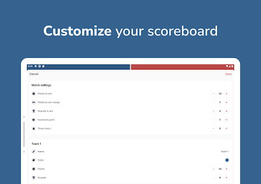 Scoreboard - Keep score screenshot