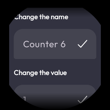 Counter for Wear OS screenshot