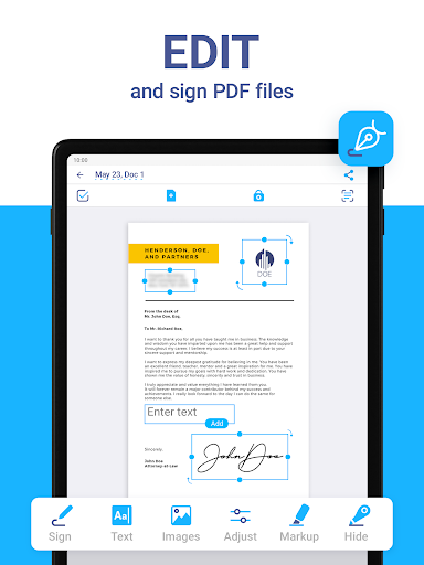 iScanner - PDF Scanner App screenshot