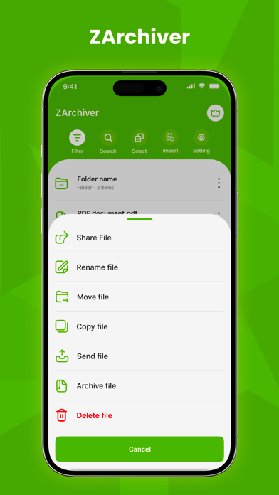 ZArchiver screenshot